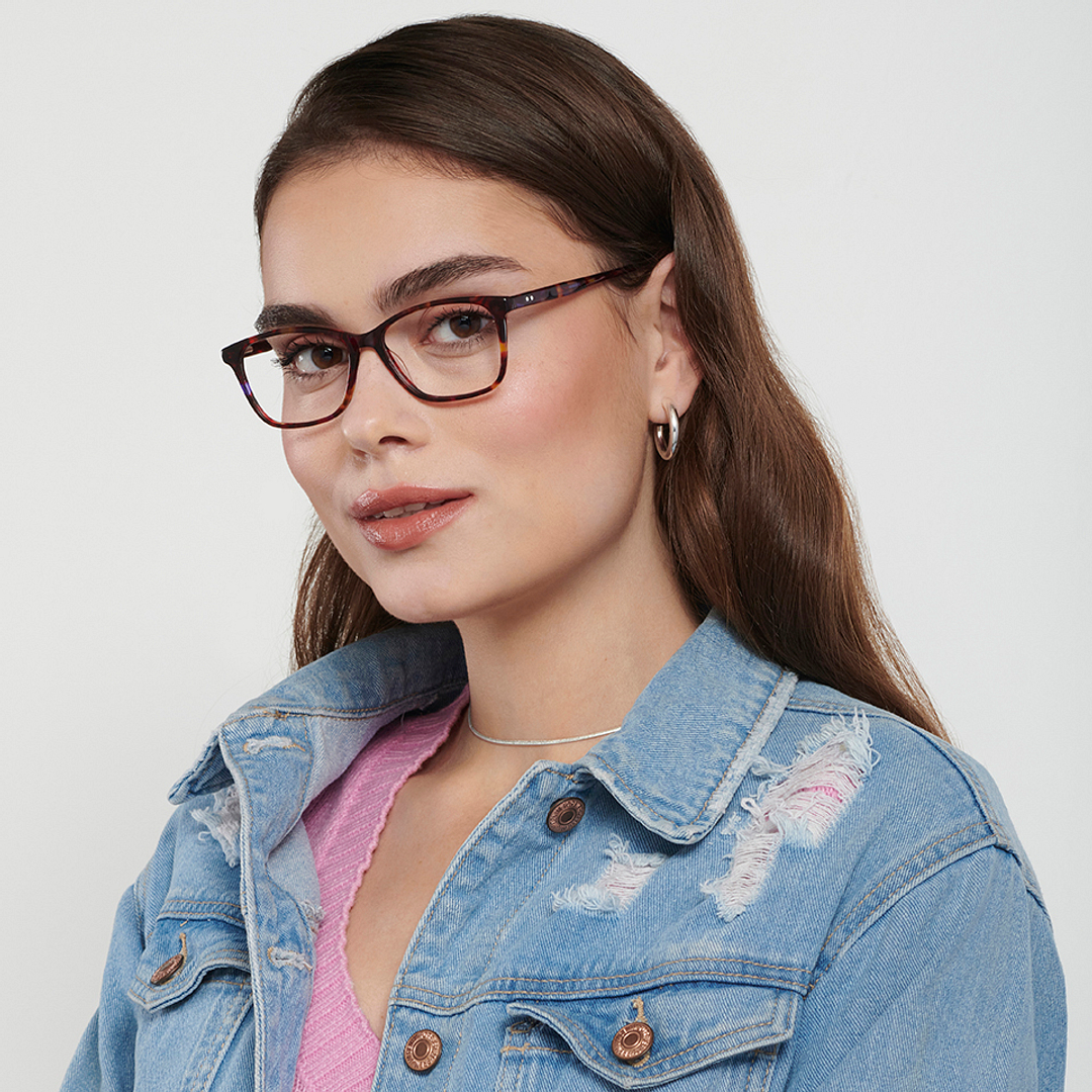 Vincent Chase Online Tortoise Full Rim Rectangle left side