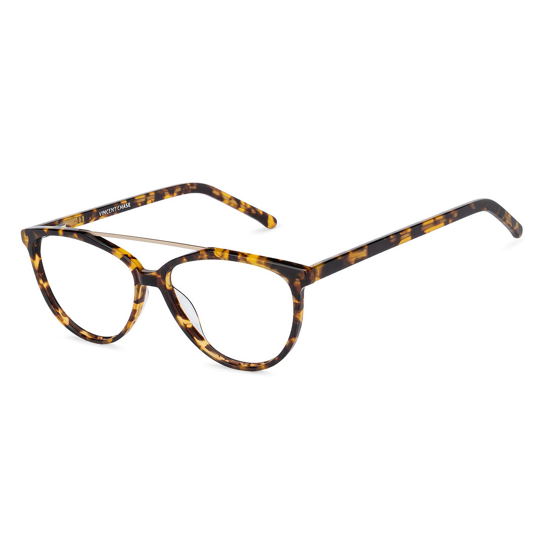 Vincent Chase Online Gold Full Rim Cat Eye left side