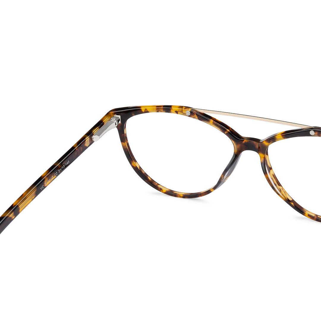 Vincent Chase Online Gold Full Rim Cat Eye left side