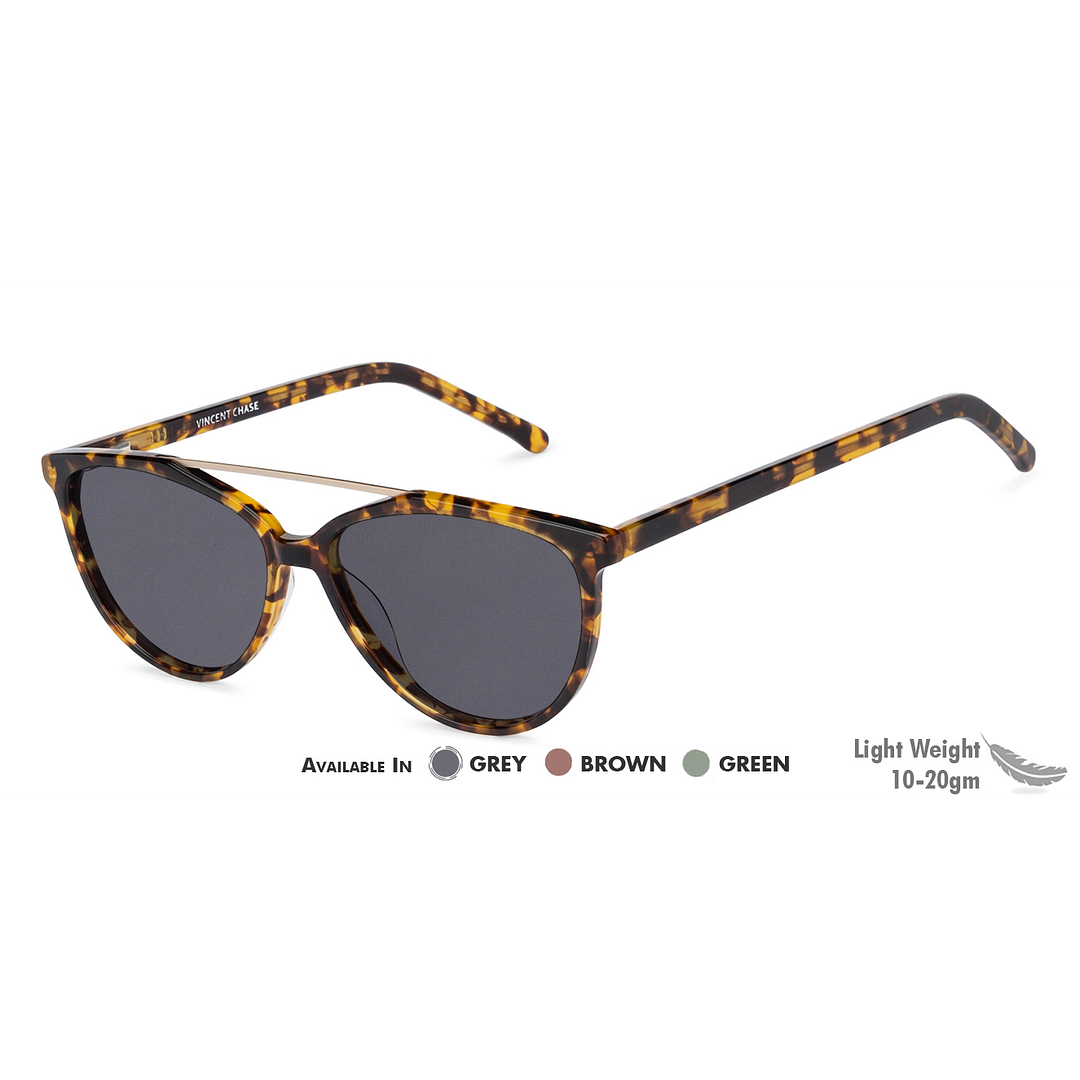 Vincent Chase Online Gold Full Rim Cat Eye right side