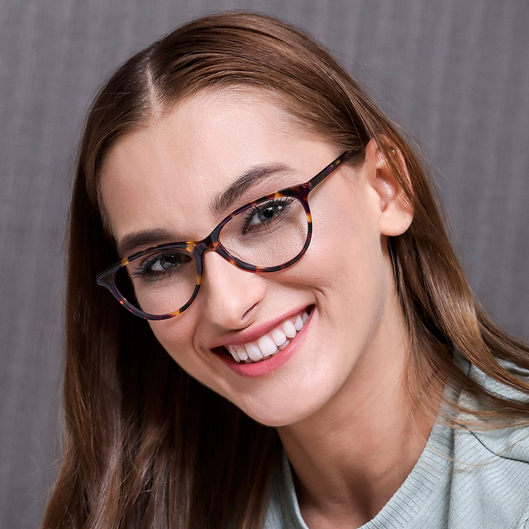 Vincent Chase Online Purple Full Rim Cat Eye right side