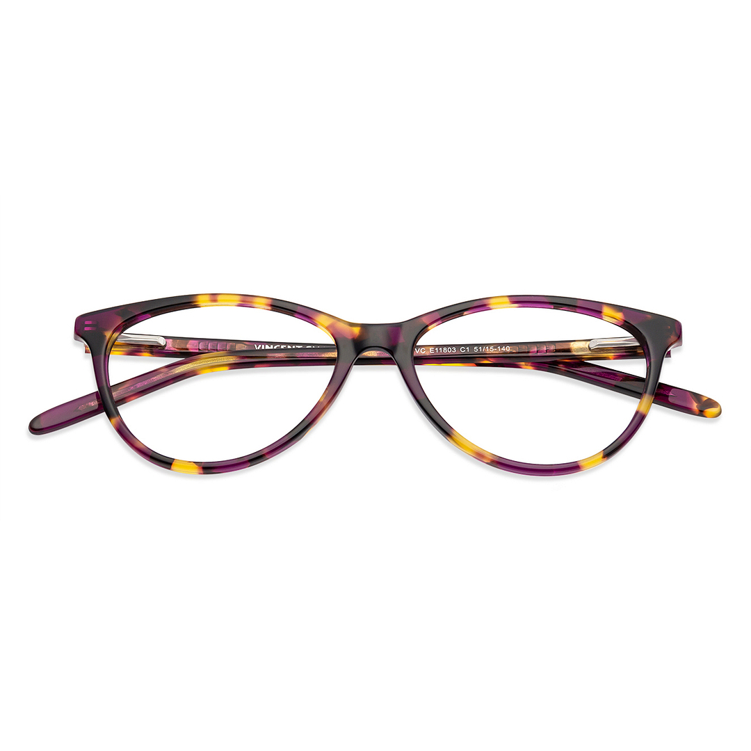 Vincent Chase Online Purple Full Rim Cat Eye right side