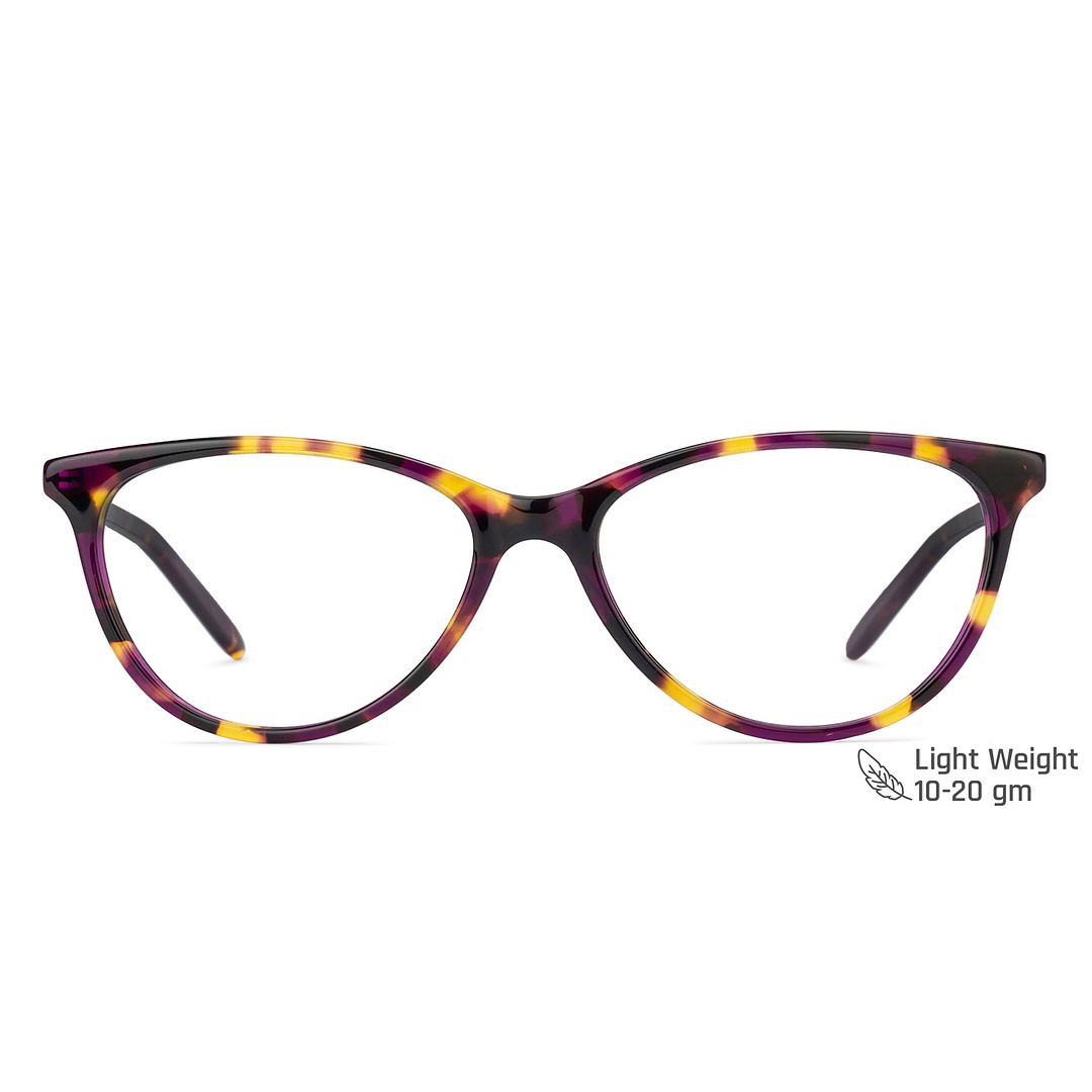 Vincent Chase Online Purple Full Rim Cat Eye left side