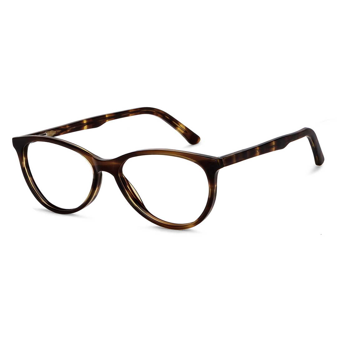 Vincent Chase Online Light Brown Full Rim Cat Eye right side