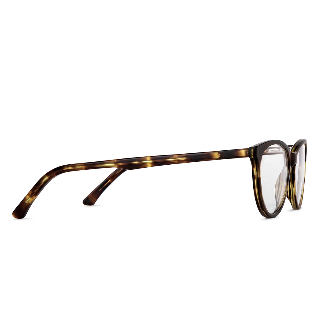 Vincent Chase Online Light Brown Full Rim Cat Eye left side