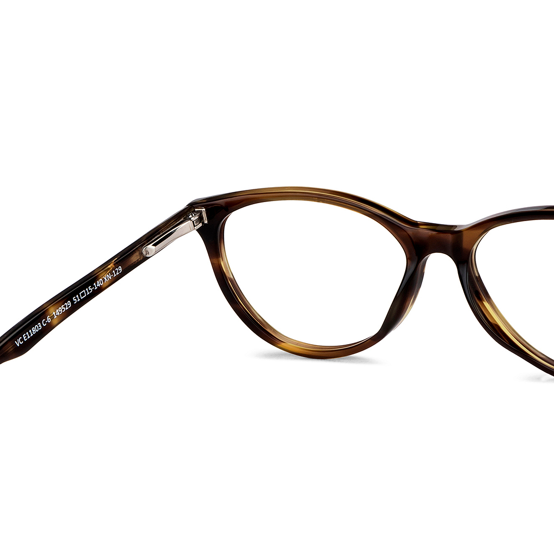 Vincent Chase Online Light Brown Full Rim Cat Eye right side