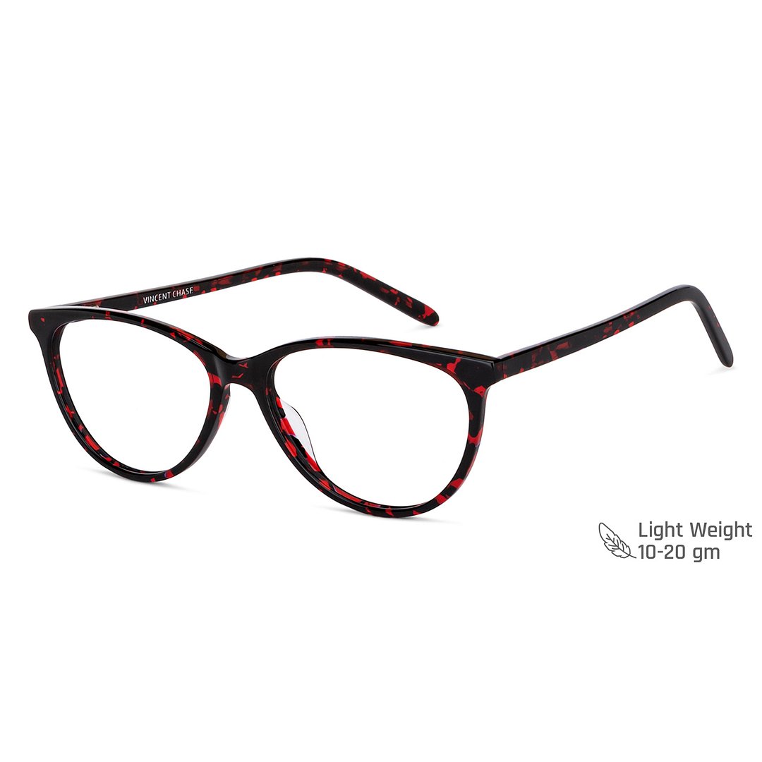 Vincent Chase Online Red Full Rim Cat Eye right side