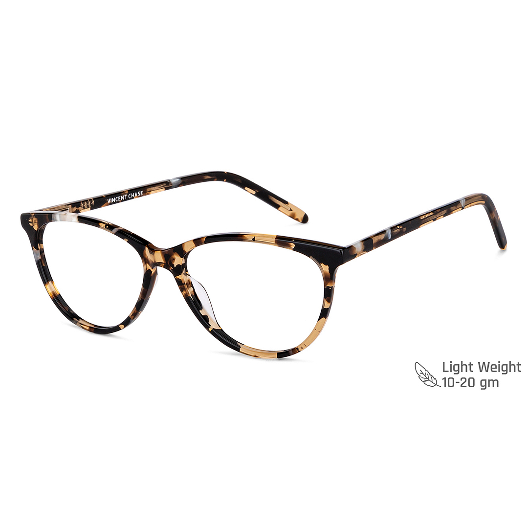 Vincent Chase Online Tortoise Full Rim Cat Eye right side
