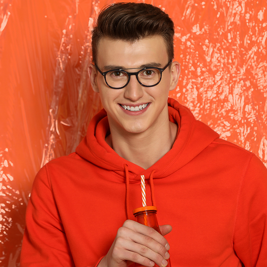 Vincent Chase Online Light Gray Full Rim Round left side