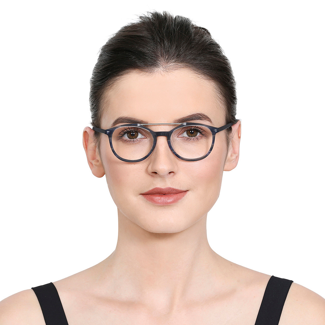 Vincent Chase Online Light Gray Full Rim Round right side