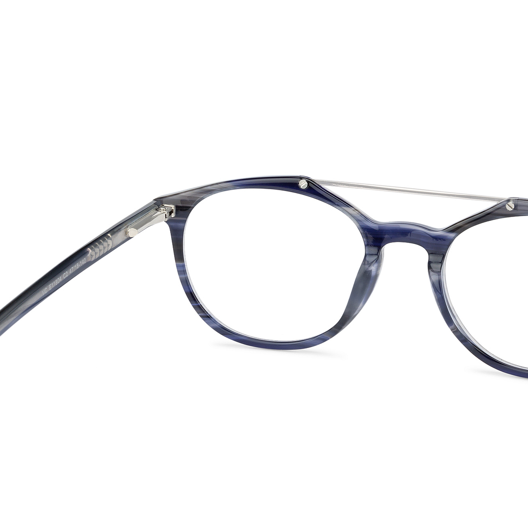 Vincent Chase Online Light Gray Full Rim Round left side