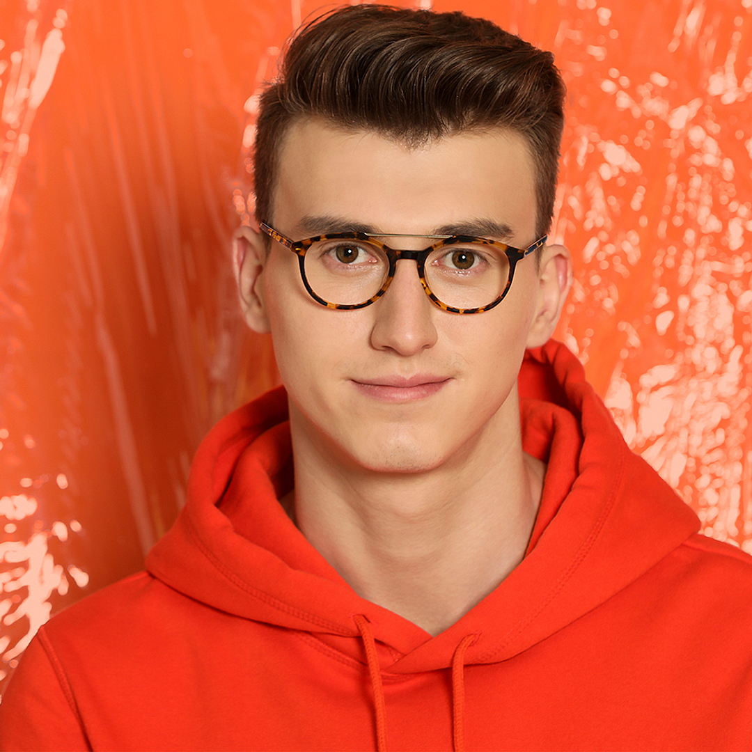 Vincent Chase Online Gold Full Rim Round left side