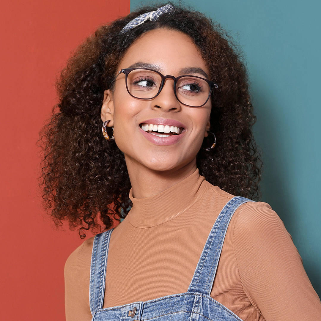 Lenskart Air Online Purple Full Rim Round right side