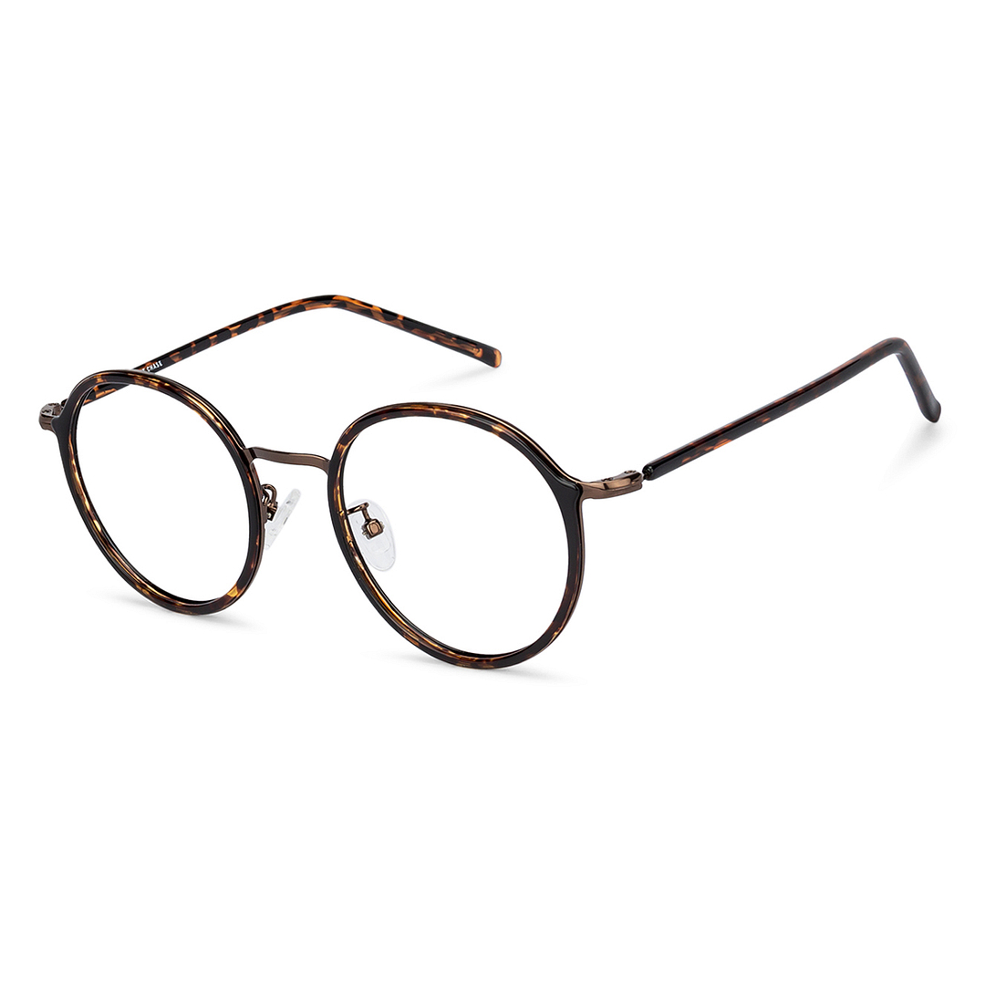 Lenskart Air Online Light Brown Full Rim Round right side