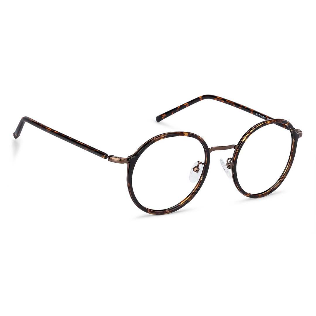 Lenskart Air Online Light Brown Full Rim Round right side