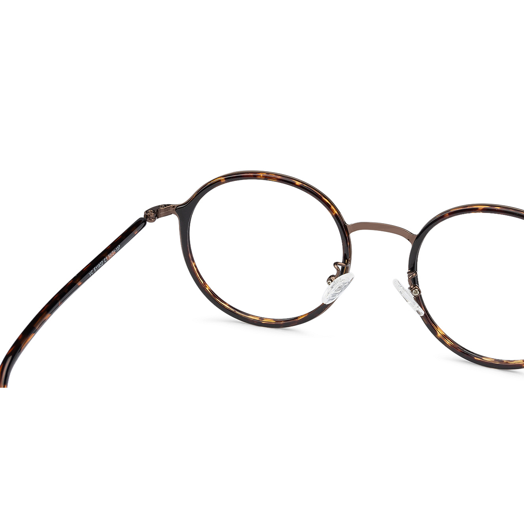 Lenskart Air Online Light Brown Full Rim Round right side