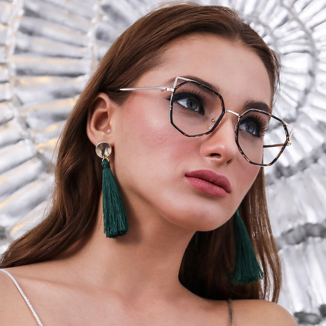 Lenskart Air Online Light Brown Full Rim Geometric right side