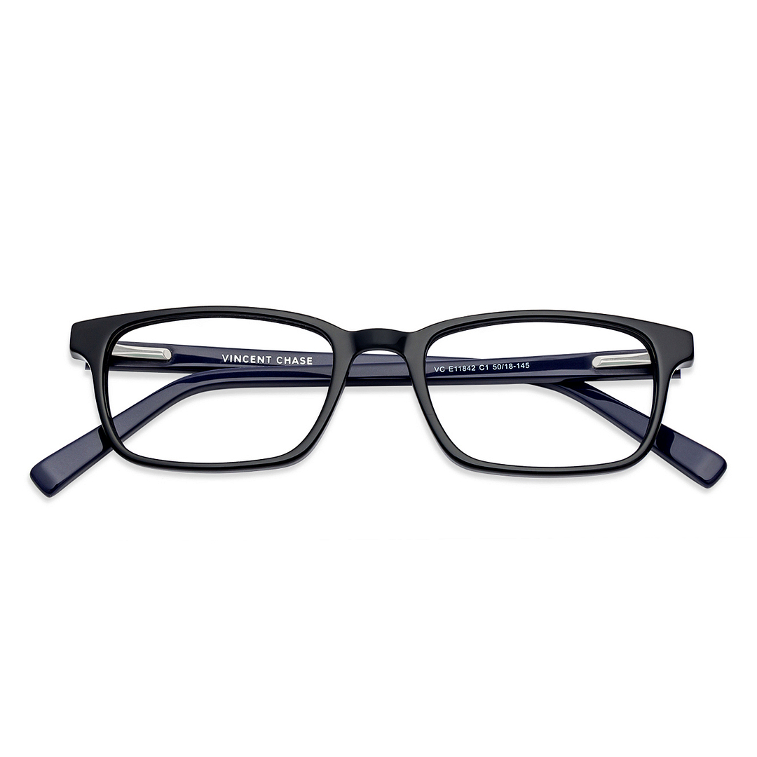 Vincent Chase Online Black Full Rim Rectangle left side