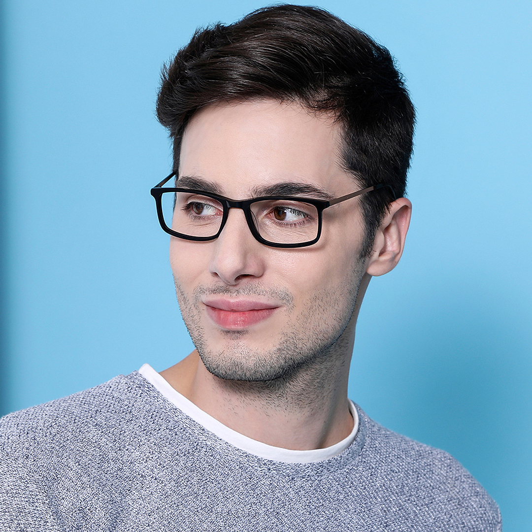 Vincent Chase Online Black Full Rim Rectangle right side