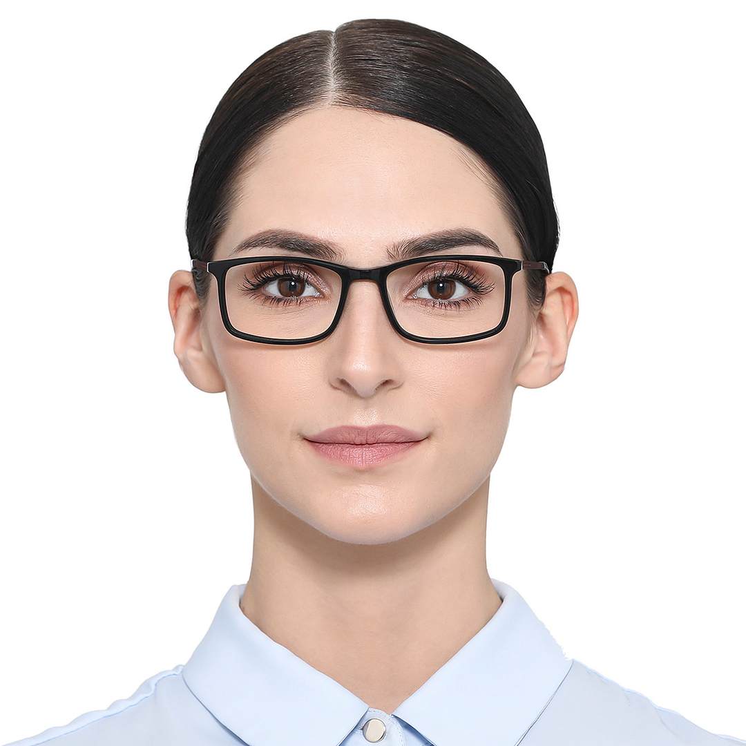 Vincent Chase Online Black Full Rim Rectangle left side