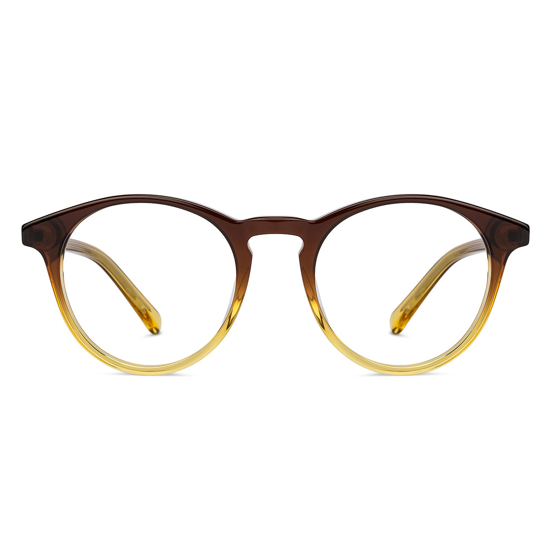 Vincent Chase Online Brown Transparent Full Rim Round left side