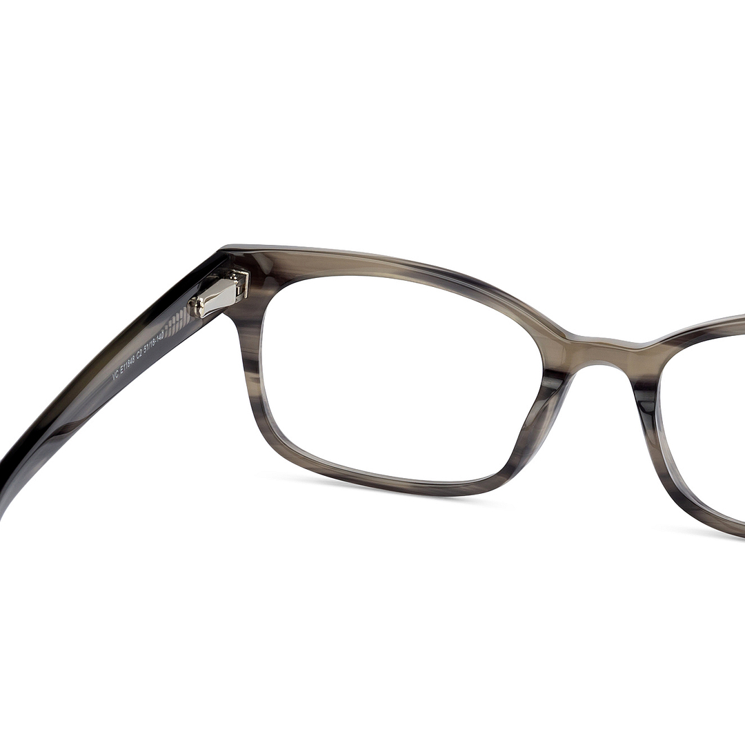 Vincent Chase Online Light Gray Full Rim Rectangle left side