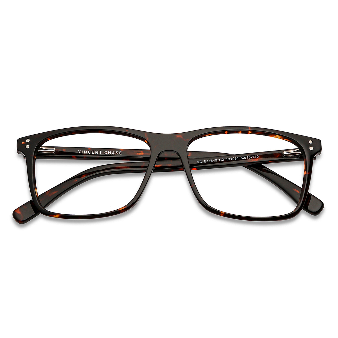 Vincent Chase Online Light Brown Full Rim Rectangle left side