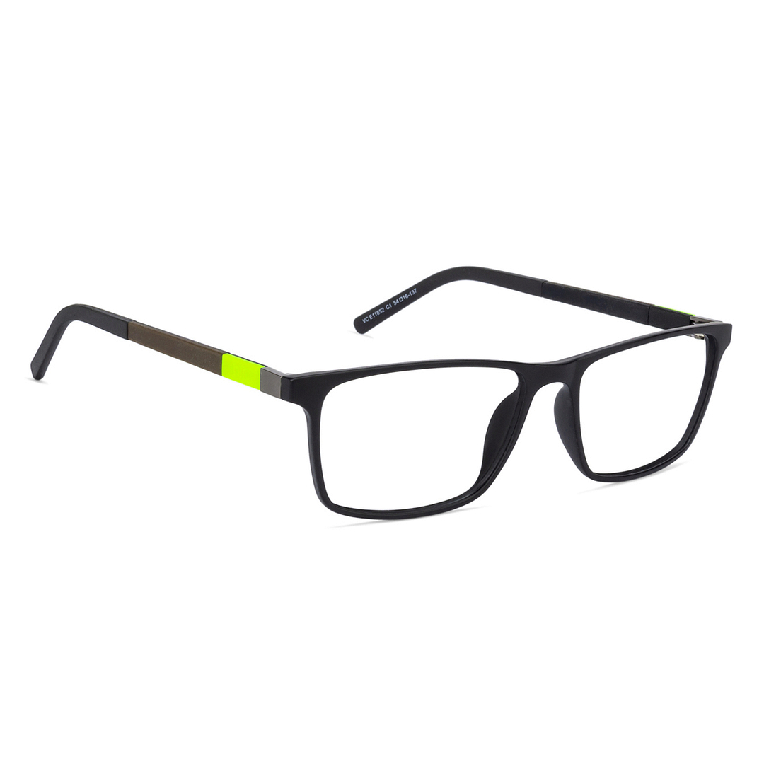 Lenskart Air Online Black Full Rim Rectangle left side