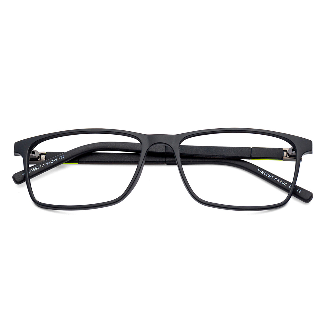 Lenskart Air Online Black Full Rim Rectangle left side