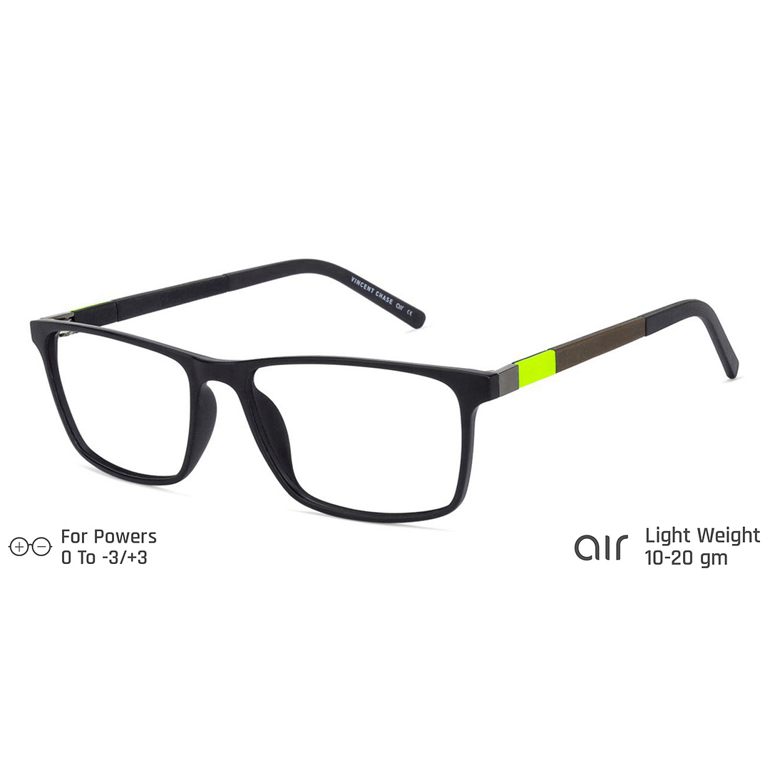 Lenskart Air Online Black Full Rim Rectangle right side