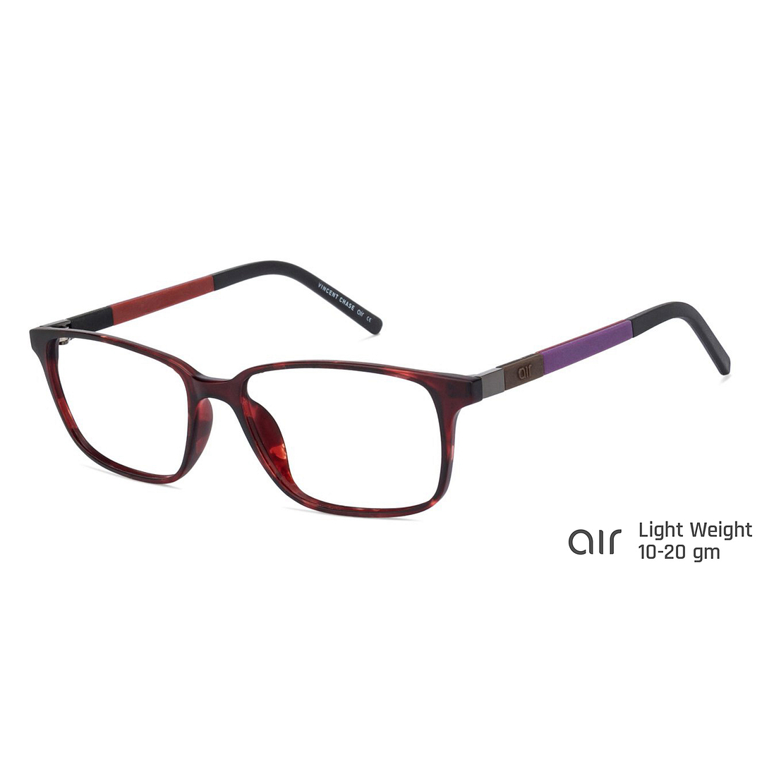 Lenskart Air Online Tortoise Full Rim Rectangle left side