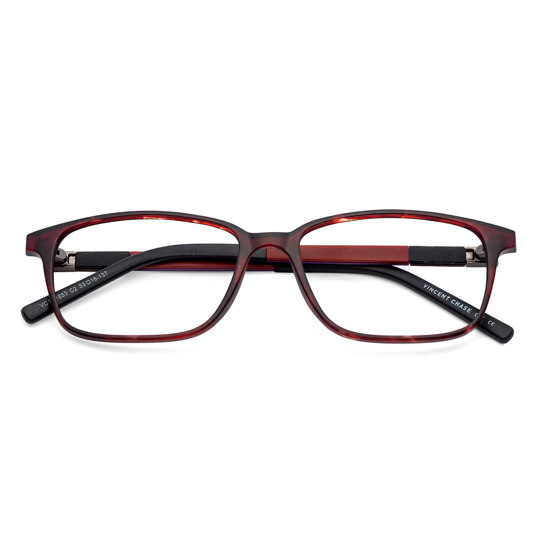 Lenskart Air Online Tortoise Full Rim Rectangle left side