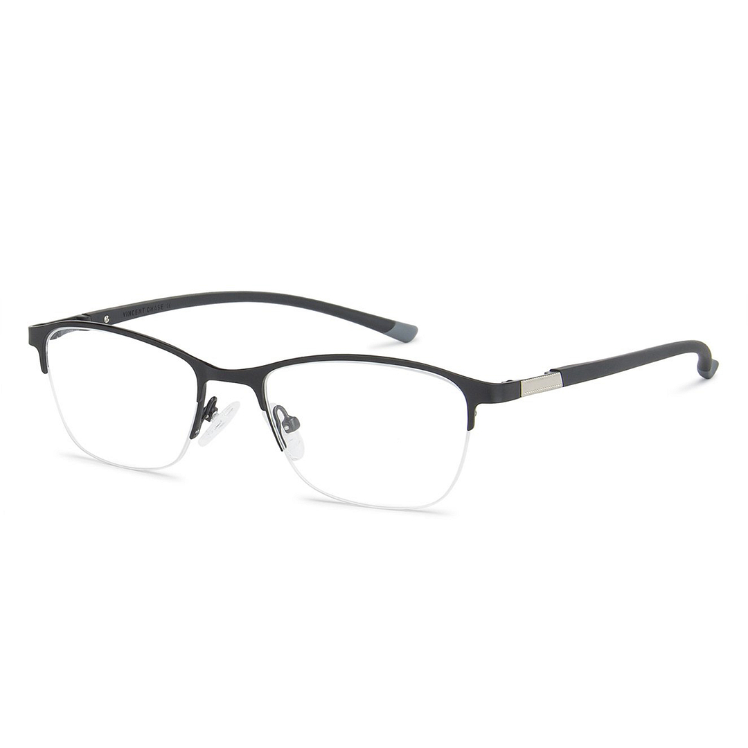 Vincent Chase Black Half Rim Cat Eye right side