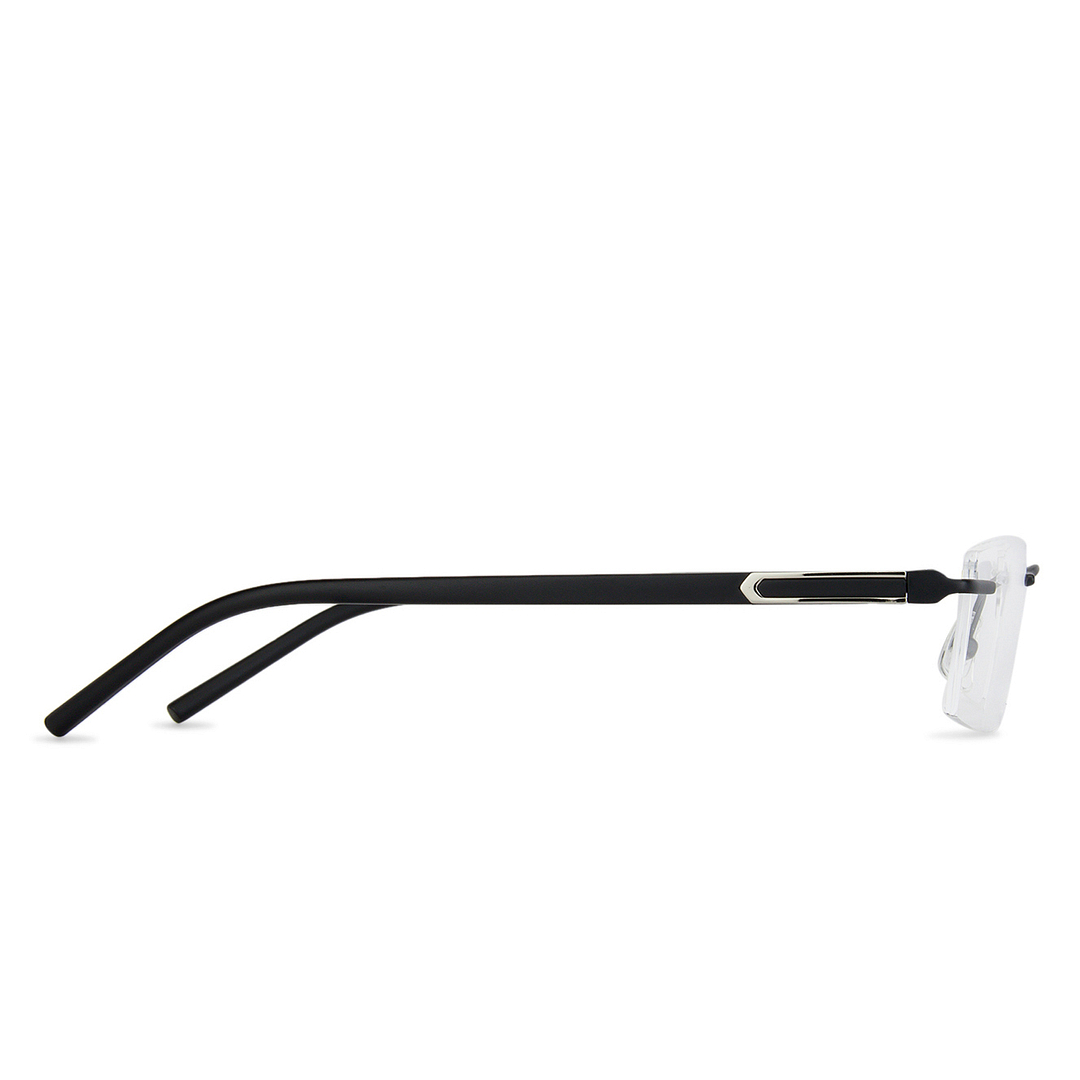 Lenskart Air Online Black Rimless Rectangle right side