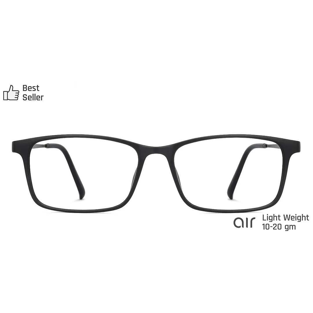 Lenskart Air Online Black Full Rim Rectangle right side