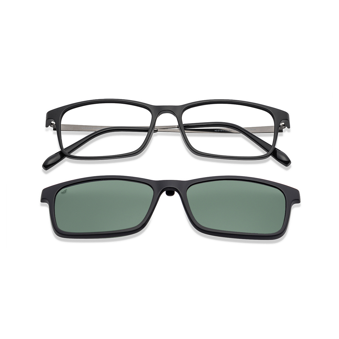 Lenskart Air Online Black Full Rim Rectangle left side