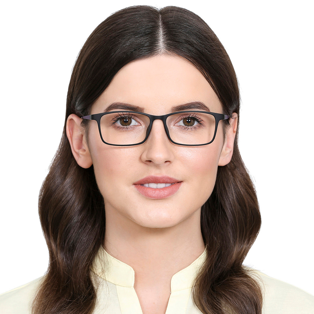 Lenskart Air Online Black Full Rim Rectangle right side