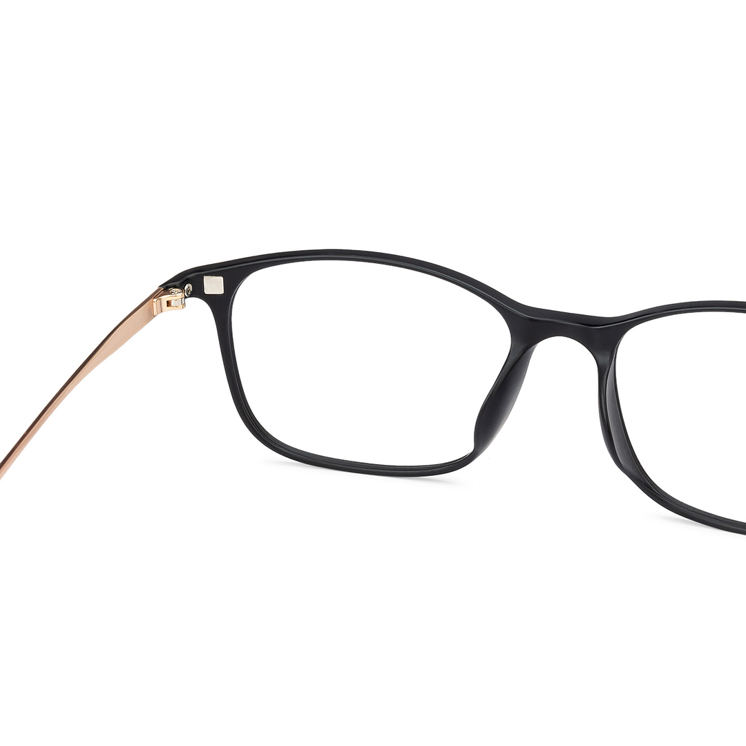 Lenskart Air Online Black Full Rim Rectangle left side
