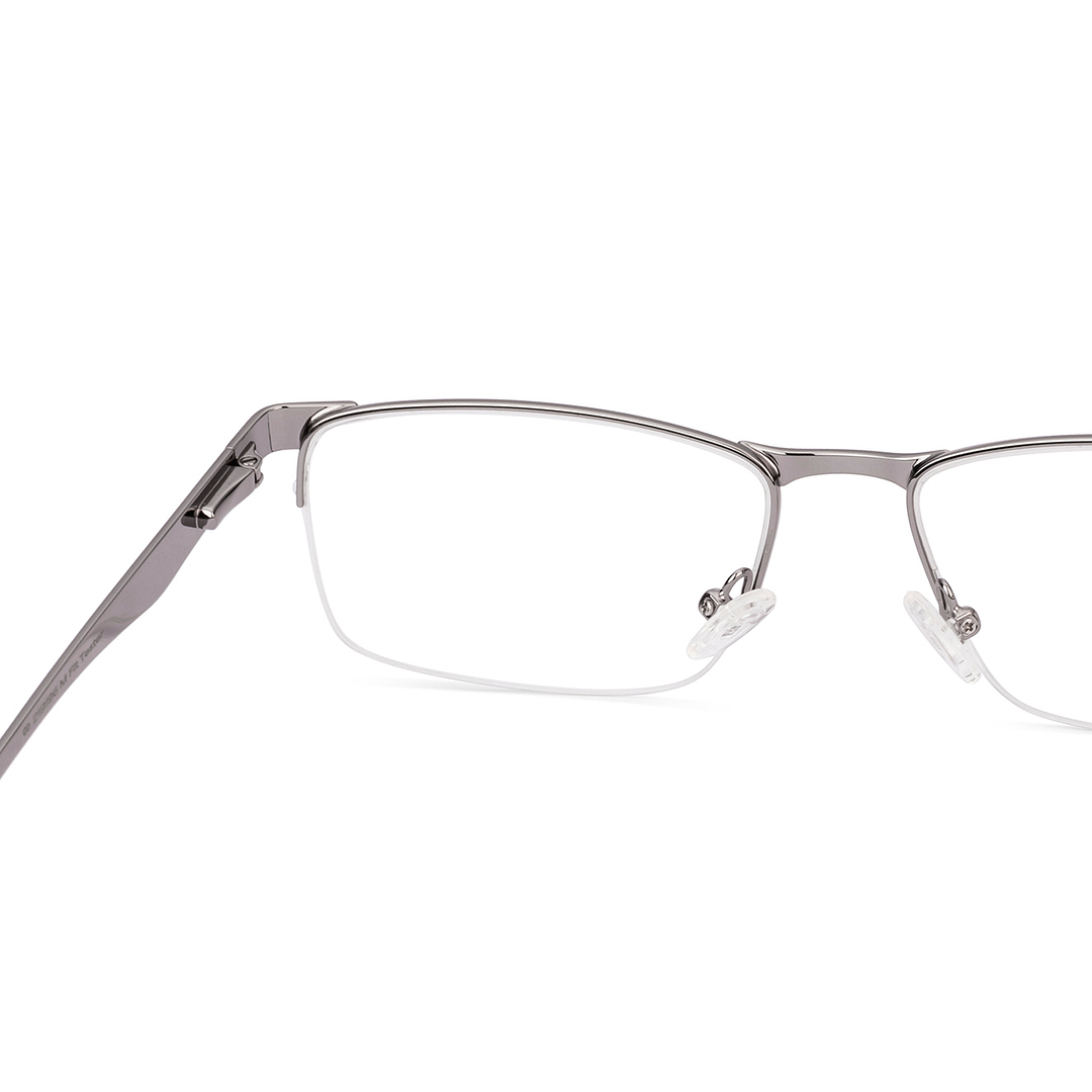 Vincent Chase Online Silver Half Rim Rectangle right side