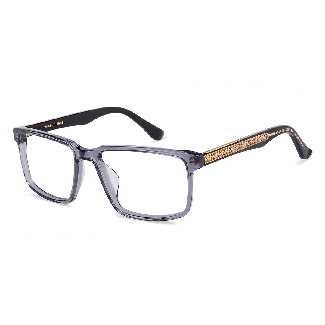 Vincent Chase Online Gray Transparent Full Rim Square right side