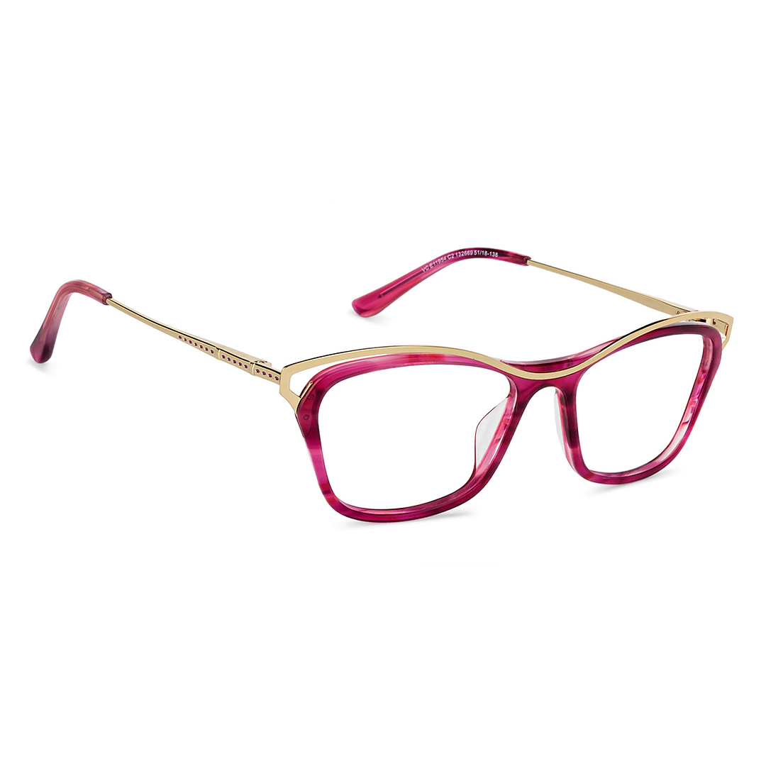 Vincent Chase Online Gold Full Rim Cat Eye left side
