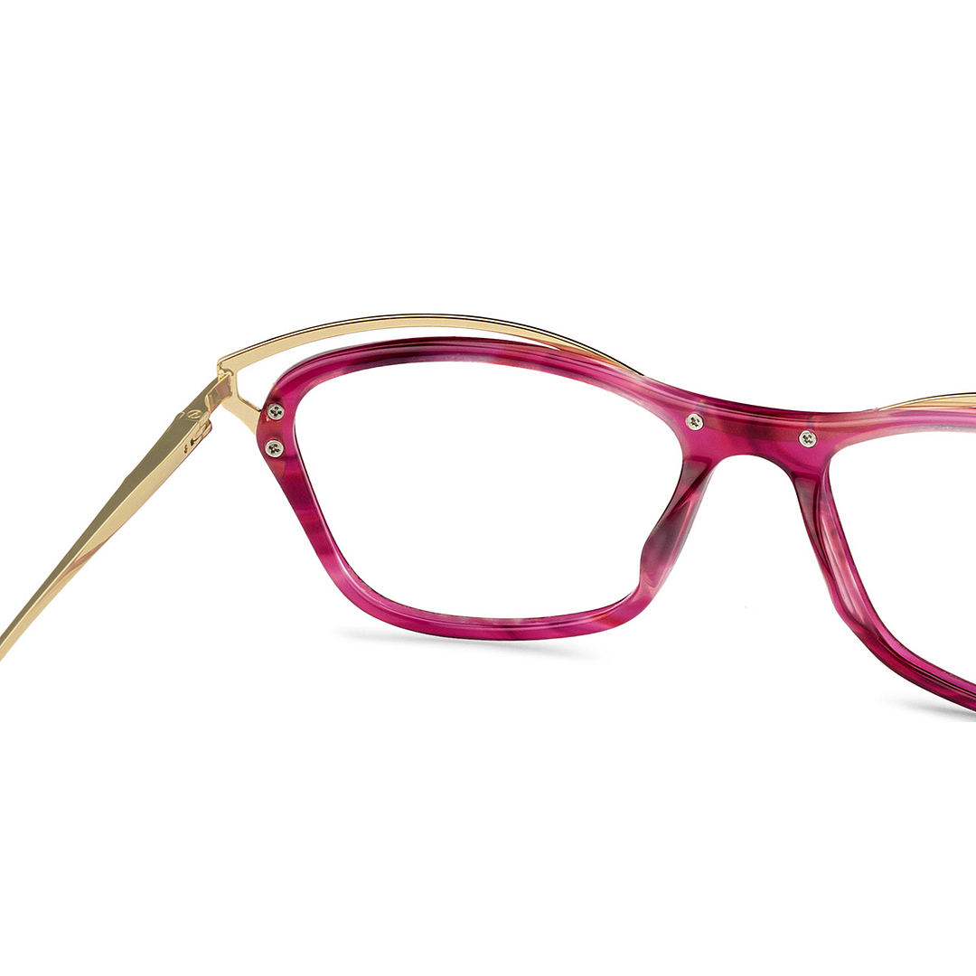 Vincent Chase Online Gold Full Rim Cat Eye left side