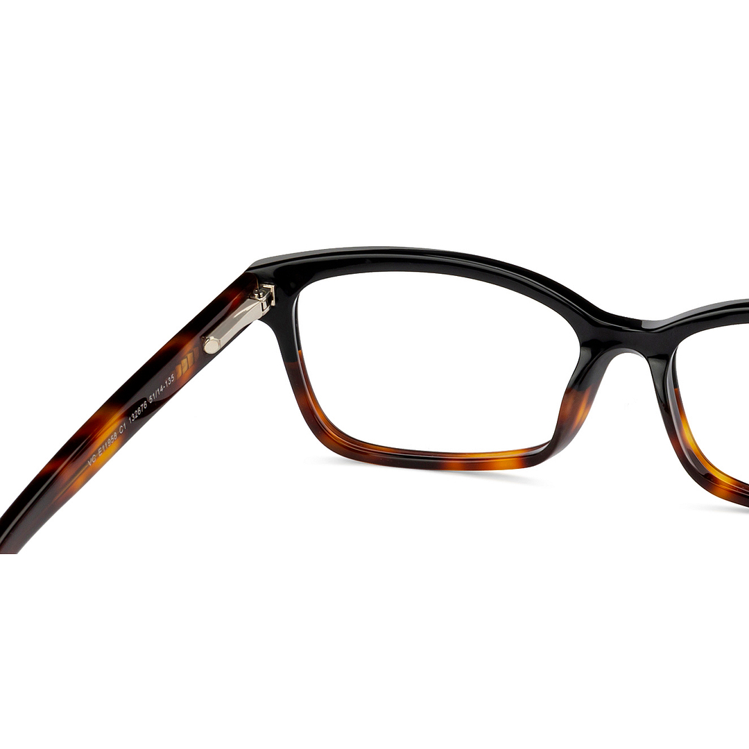 Vincent Chase Online Black Full Rim Cat Eye left side