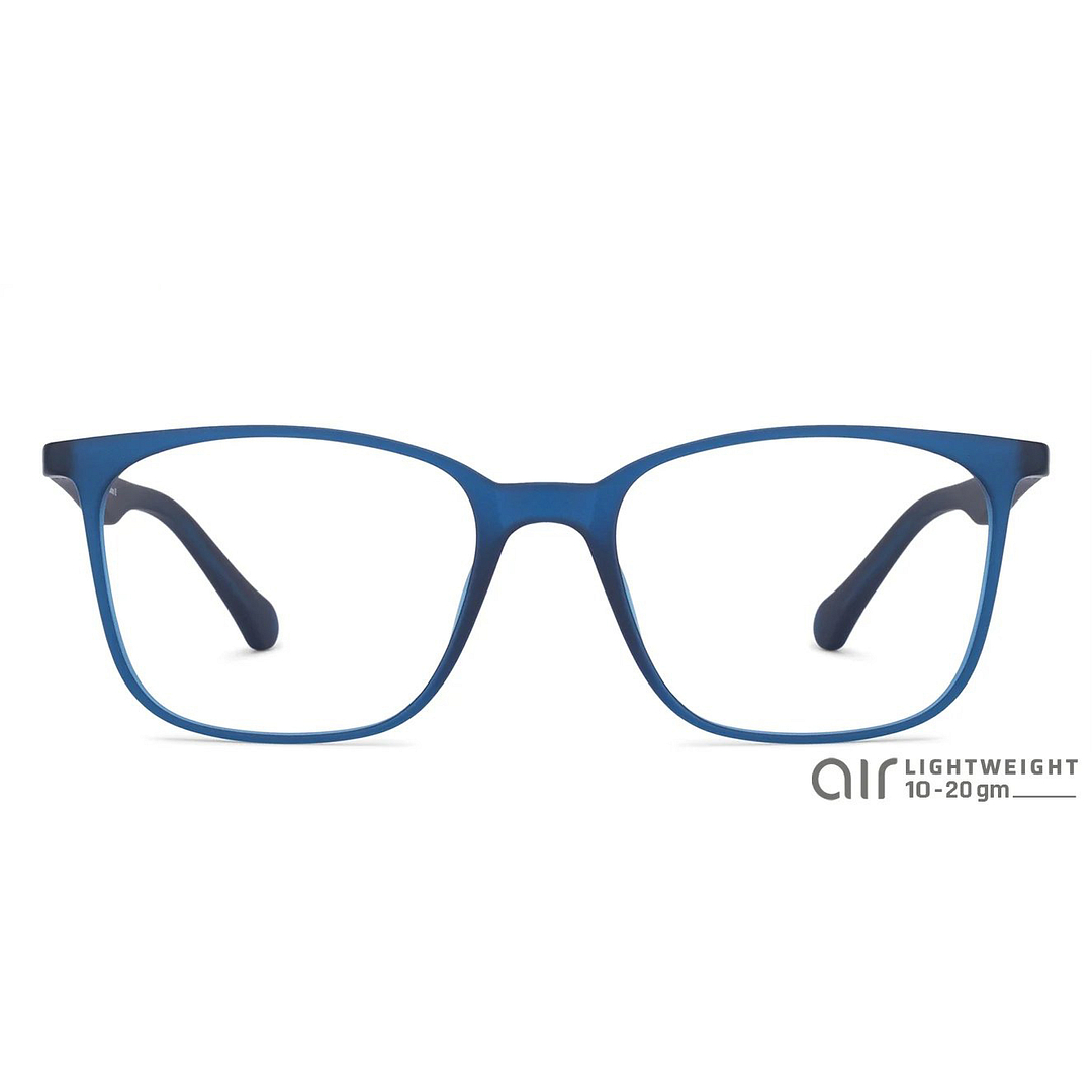 Lenskart Air Online Sky Blue Full Rim Square left side
