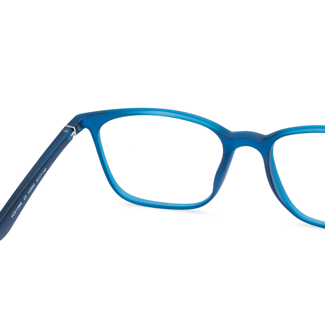 Lenskart Air Online Sky Blue Full Rim Square left side