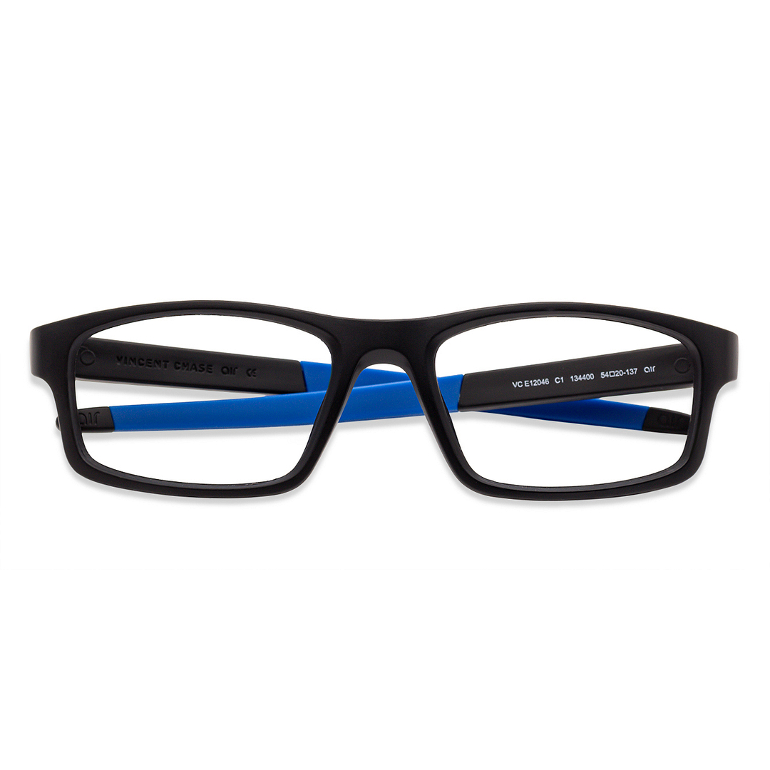 Lenskart Air Online Black Full Rim Rectangle left side