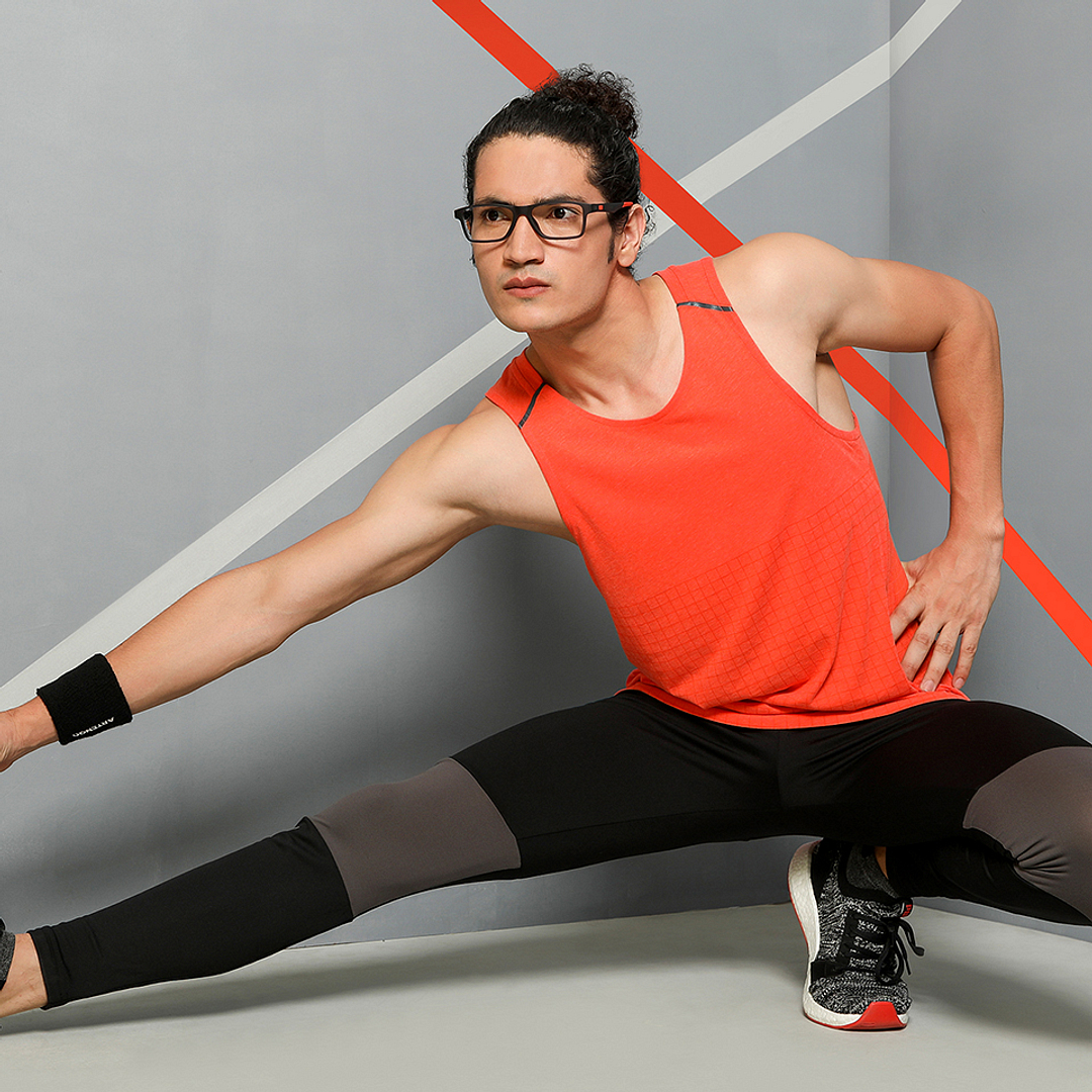 Lenskart Air Online Light Gray Full Rim Rectangle right side