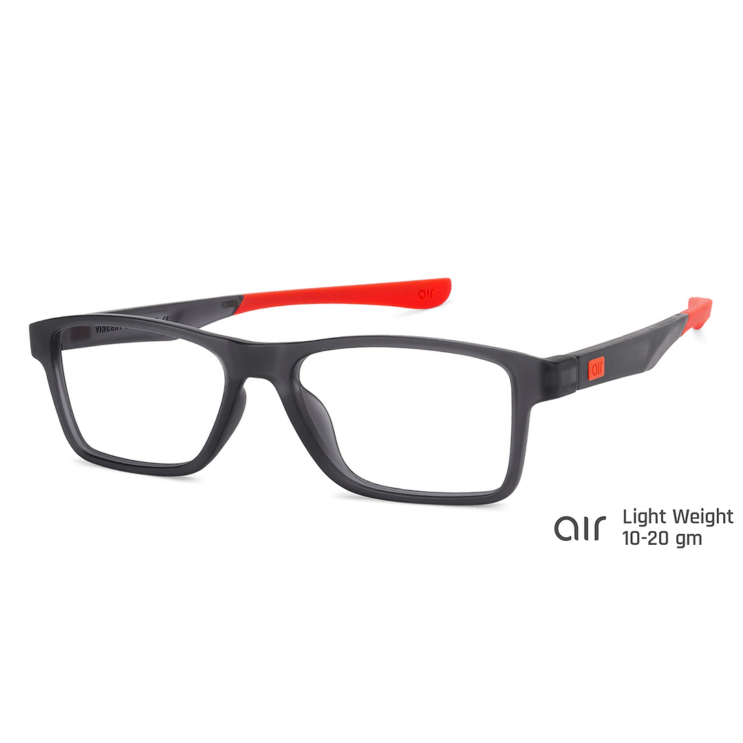 Lenskart Air Online Light Gray Full Rim Rectangle left side