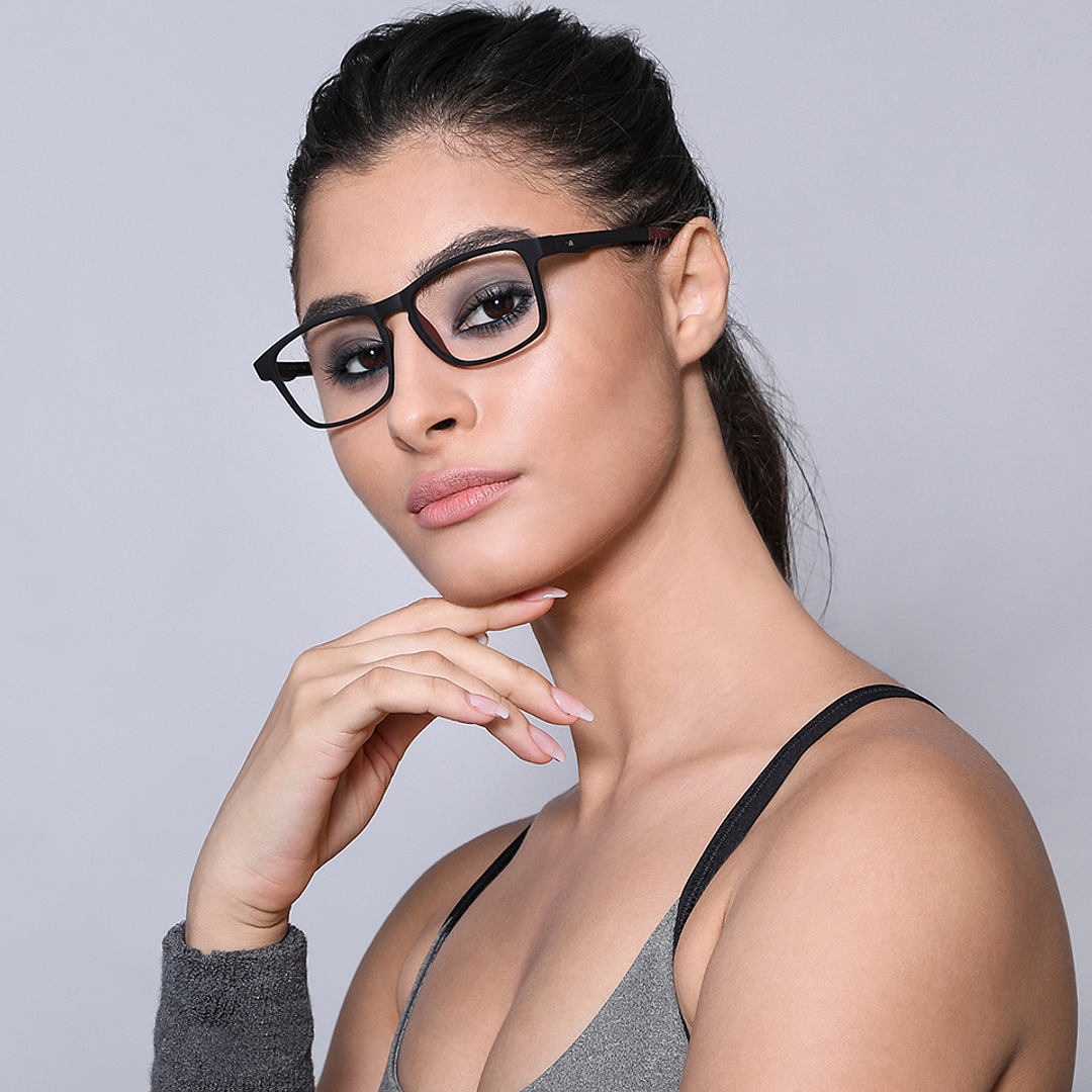 Lenskart Air Online Black Full Rim Square right side