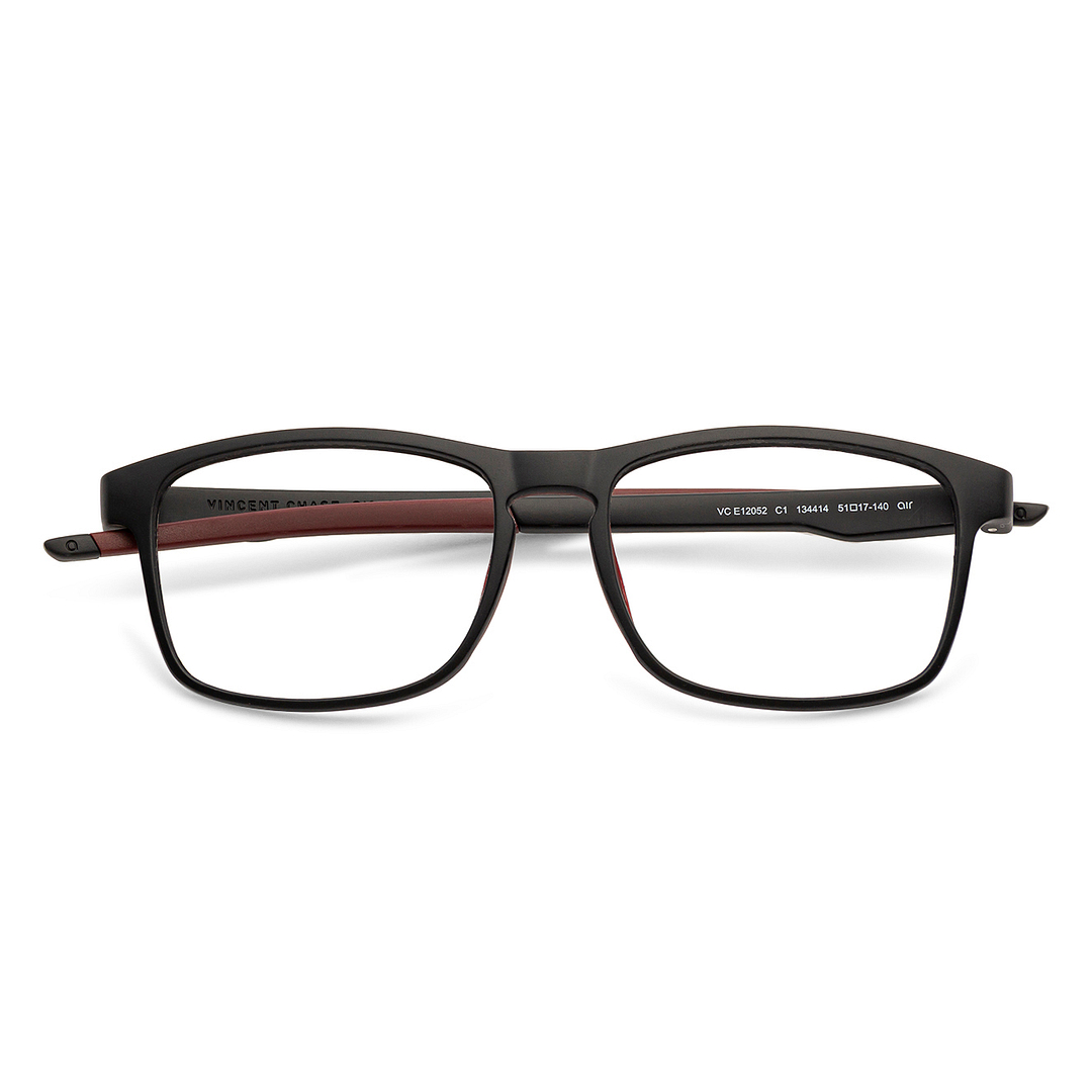 Lenskart Air Online Black Full Rim Square left side